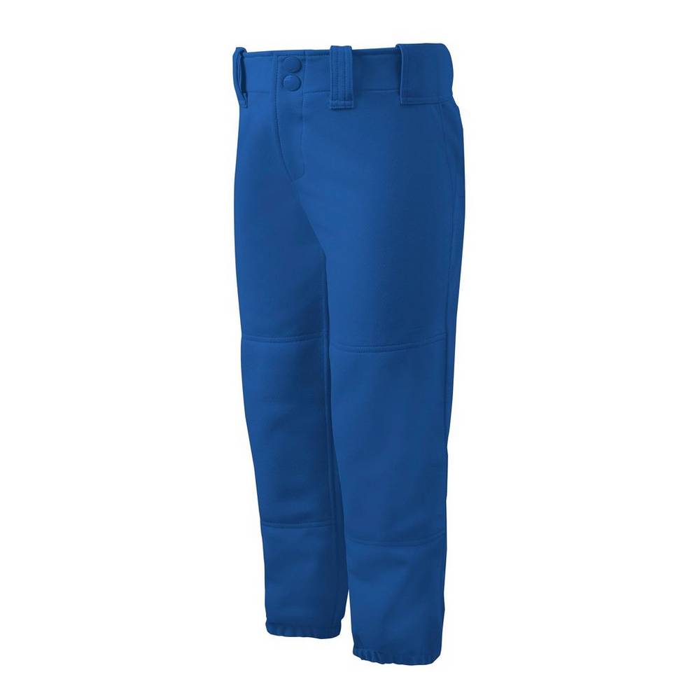 Womens Mizuno Belted Softball Pants Royal Philippines (OQVRKE087)